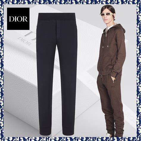 dior monogram sweatpants|Dior jogger sweatpants.